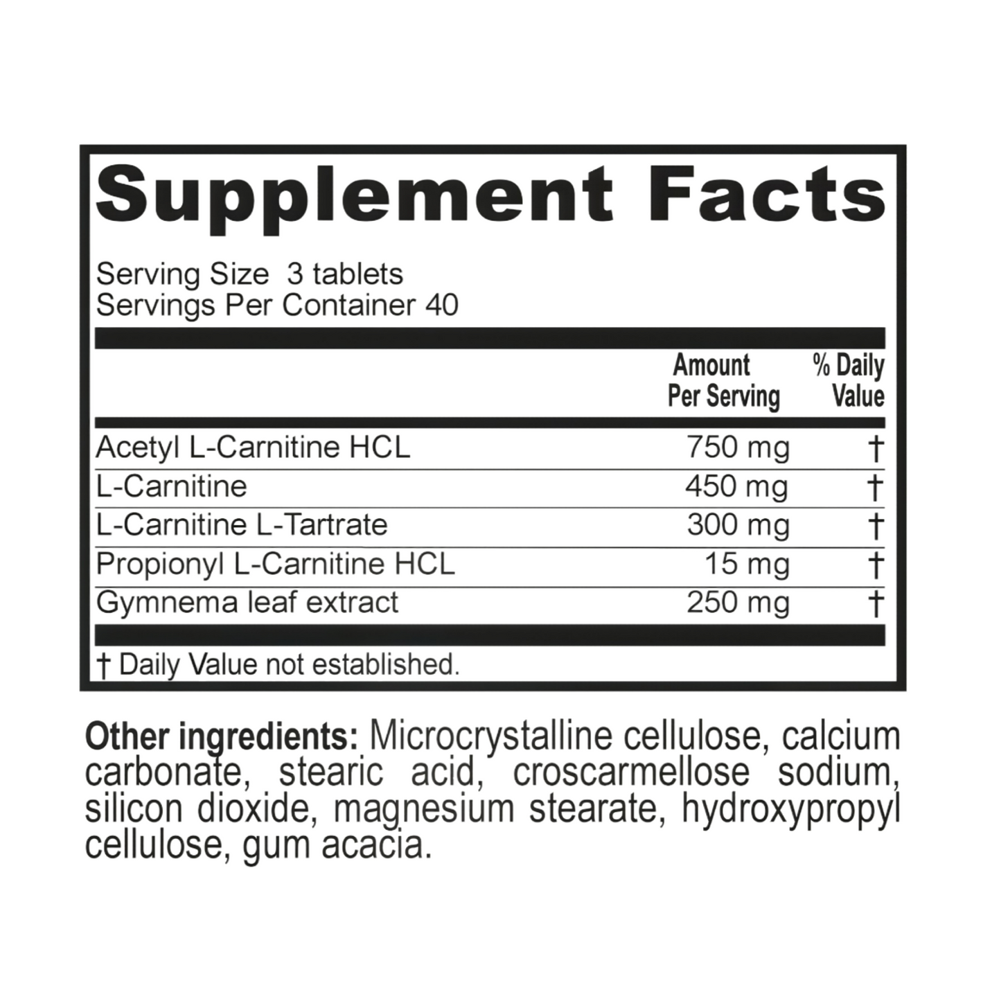 Beverly International Quadracarn 4X-Potency 120 Tablets